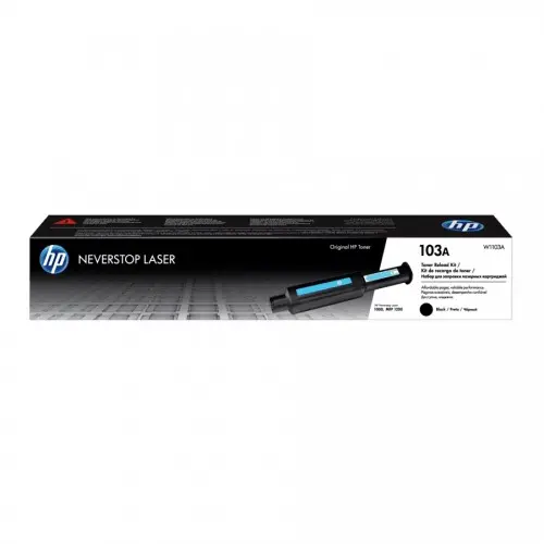 [0006704] HP 103A Black Original Neverstop Laser Toner Reload Kit (Single Pack)