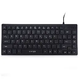 Fantech K3M Wired Black Slim Mini Keyboard