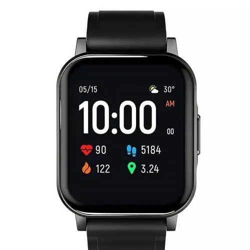 [0006840] Haylou LS02 Touch Screen Square Shape Smart Watch Black