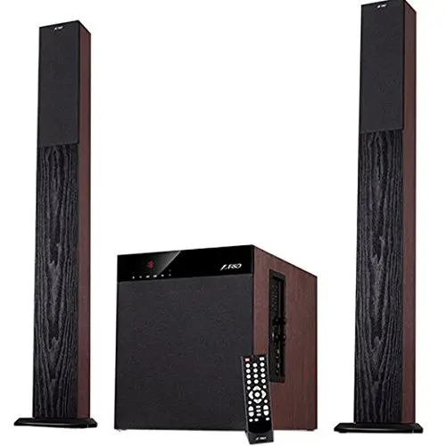 [02320] F&D T-400X Full Wooden 2.1 Tower Bluetooth Speaker