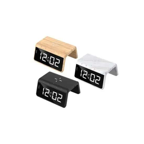 HAVIT W320 Wireless charging with alarm clock and ambient light