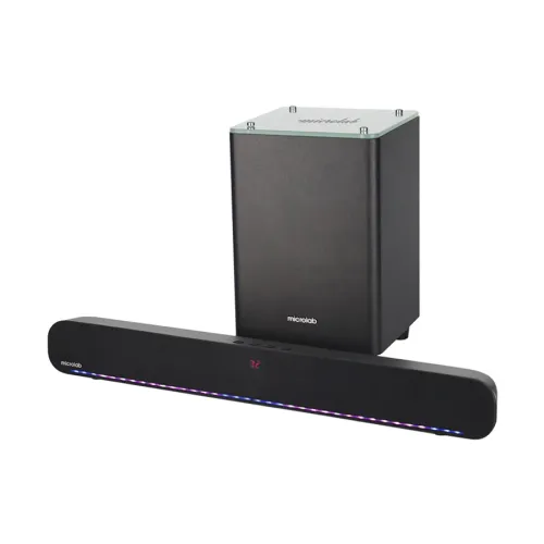 [04384] Microlab Rockbar 500 Color LED Bluetooth Soundbar With Subwoofer