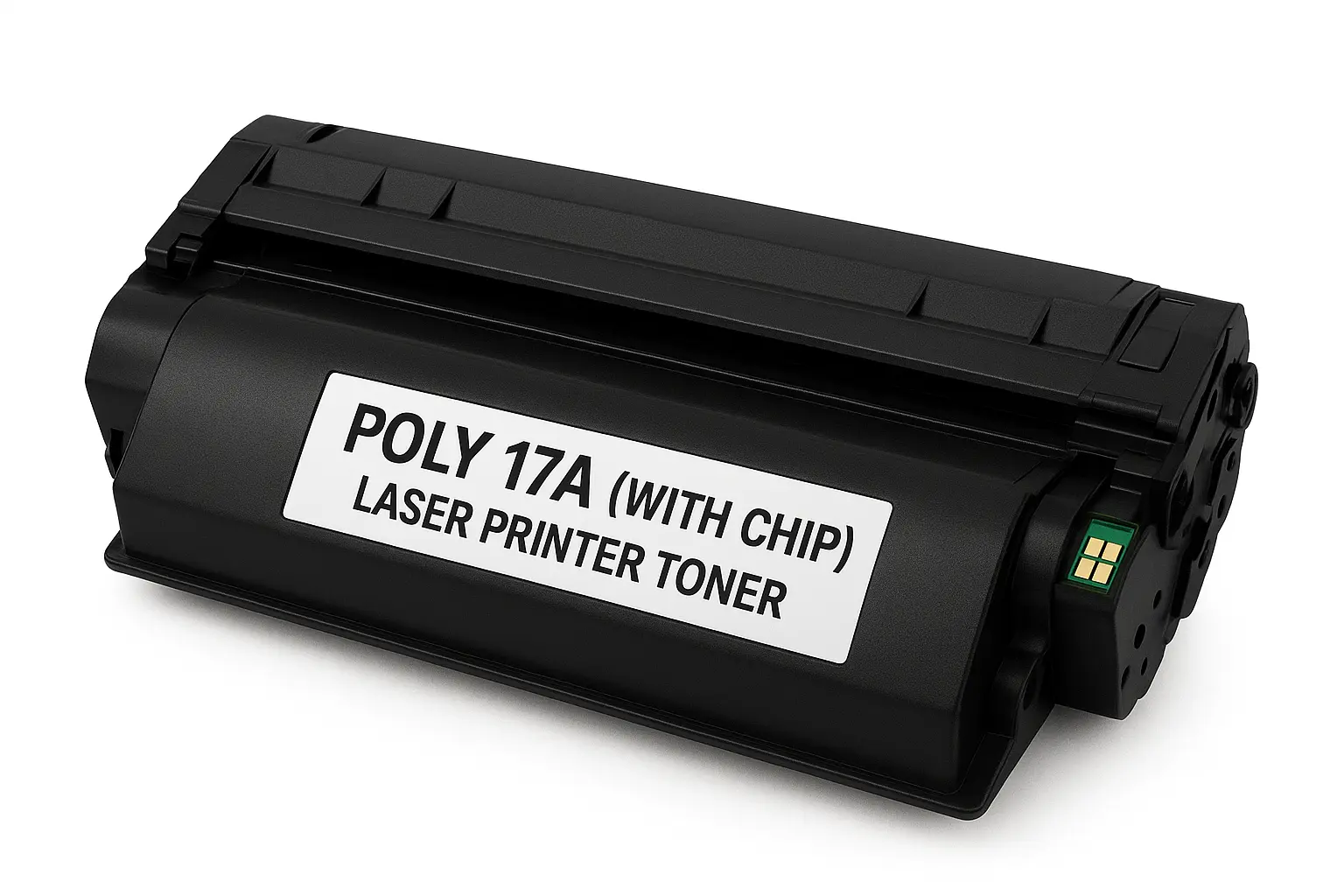 POLY 17A (WITH CHIP) LASER PRINTER TONER BLACK  