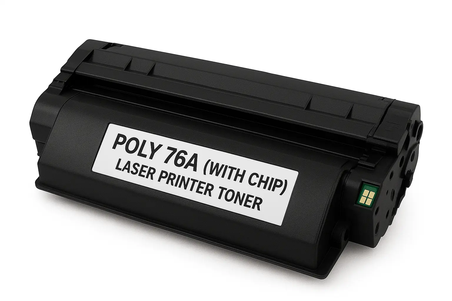 POLY 76A (WITH CHIP) LASER PRINTER TONER BLACK 