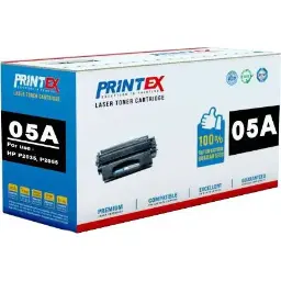 PRINTEX 05A Black Toner Cartridge 2500 Pages Yield