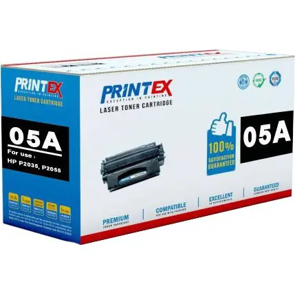 [0007124] PRINTEX 05A Black Toner Cartridge 2500 Pages Yield