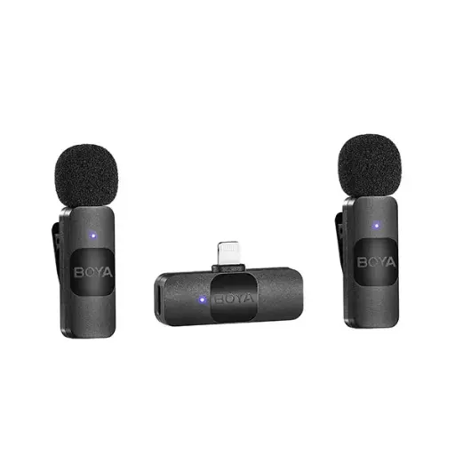 [01113] Boya BY-V2 Ultracompact 2.4GHz Wireless Microphone System for iOS Device