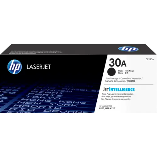 [0007153] HP 30A Black Original LaserJet Toner Cartridge (For M203 Printer)
