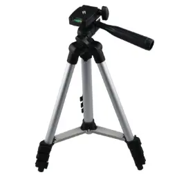 Tripod 3110A Camera And Mobile Stand -Silver And Black 