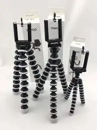 [04710] Octopus Z-02 Fully Fordable Camera & Mobile Phone Tripod