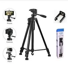 Portable 3366 Tripod Stand for Your Mobileand DSLR Cameras