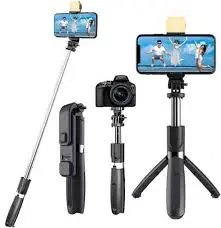 [05116] Q-07 STANDARD SELFIE STICK TRIPOD FOR SMARTPHONE
