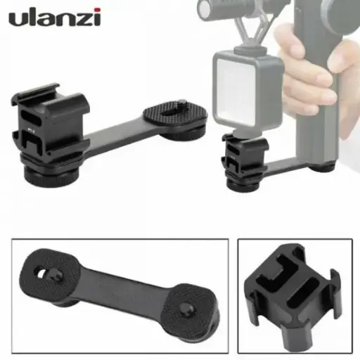 [0007228] Ulanzi Gimbal Microphone Extension 3 Cold Shoe Mounts (PT-3)