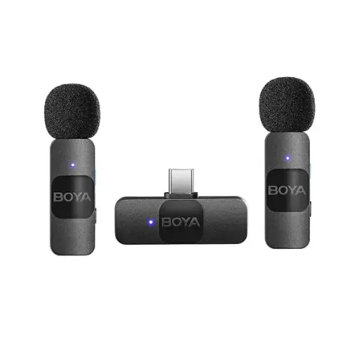 [01114] Boya BY-V20 Ultracompact 2.4GHz Wireless Microphone System for Type-C Device
