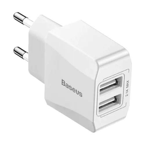 [0007275] Baseus Mini Dual USB EU 2.1A Wall Charger
