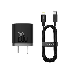 Baseus-1900 Baseus GaN5 Fast Charger 1C 20W CN Set (Mini)