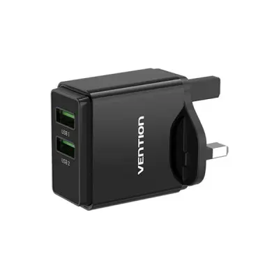 [07152] VENTION FBAB0-UK 18W Two Port USB A Wall Charger
