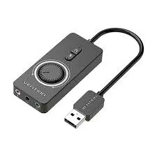 USB SOUND CARD WITH VOLUME (CSI) 