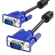 [07249] VGA CABLE 20M M-M BLUE COLOR FOR LCD MONITOR 