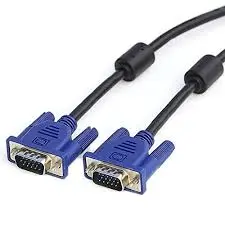 [07251] VGA CABLE 5M M-M BLUE COLOR FOR LCD MONITOR