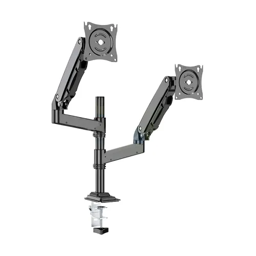 [03763] Kaloc KLC-DH200 17-35 Inch Adjustable Double Arm Flexi Monitor Desktop Mount Stand