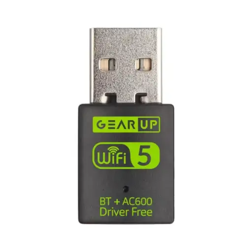 [0007441] GearUP 600Mbps Dual Band WiFi + Bluetooth Adapter