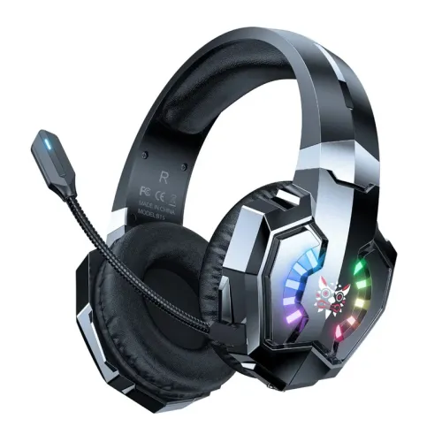 [0007312] Onikuma B15 Tri-mode Wireless Black Headphone
