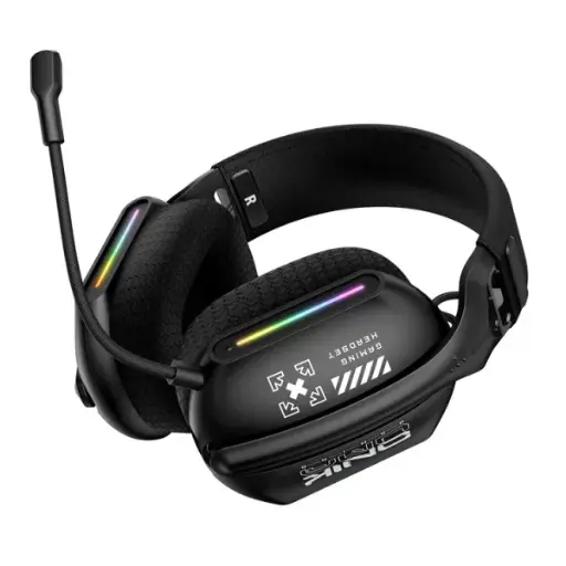 [0007317] Onikuma GT808 Tri-Mode Headphones 2.4GHz Ultra-Low Latency Wireless Gaming Headset
