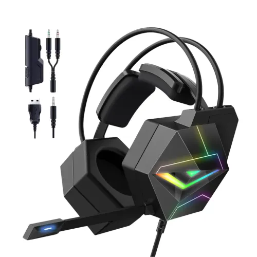 [04775] Onikuma X20 RGB 7.1 Surround Sound Gaming Headset