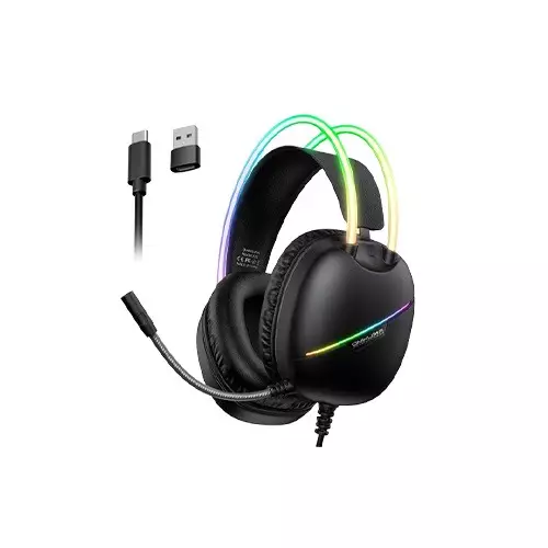 [04782] Onikuma X33 Muli-device Wired Gaming Black Headset