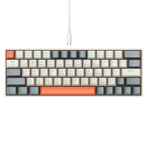 [0007528] T-Wolf T30 Blue Switch Wireless RGB Mechanical Keyboard