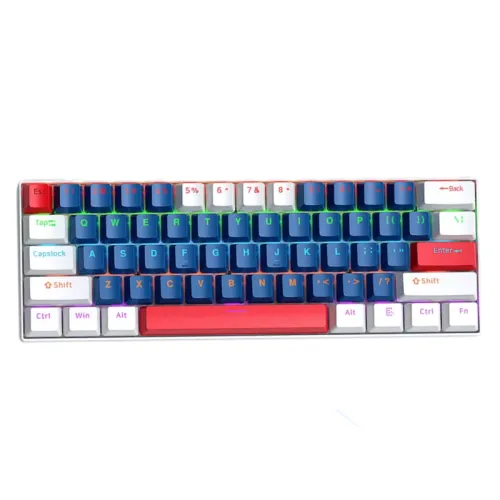 [05680] T-Wolf T60 60% Wired RGB Mechanical Gaming Keyboard