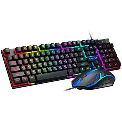 [0007372] T-WOLF TF200 Gaming Keyboard Mouse Combo