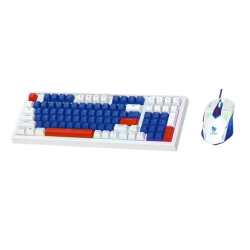 [0007538] T-Wolf TF610 RGB Gaming Keyboard Mouse Combo