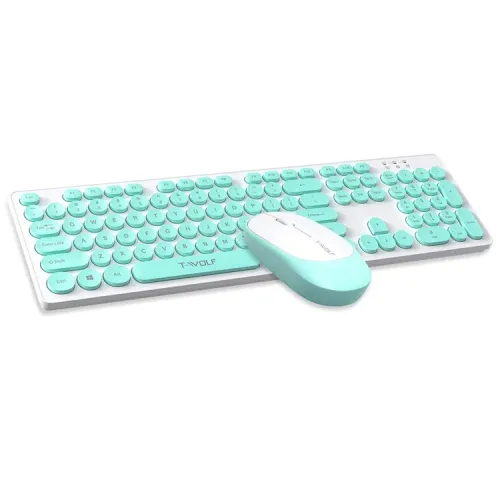 [0007377] T-Wolf TF770 Wireless Keyboard Mouse Combo