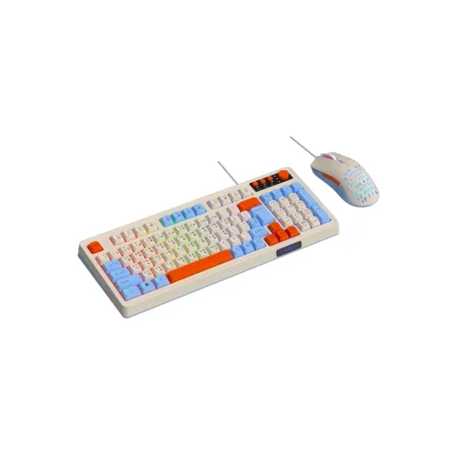 [05663] T-WOLF TF100 Wired Keyboard Mouse Gaming Combo