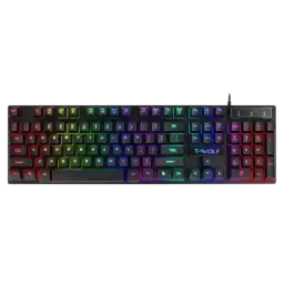 T-Wolf T20 Wired RGB Gaming Keyboard