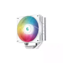 DEEPCOOL SINGLE TOWER  AG400 WH ARGB 120MM CPU COOLER 