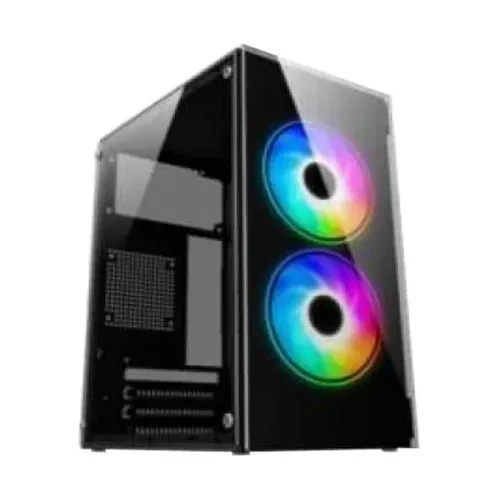 PC Power Pulse Fire X2 m-ATX Mid Tower Casing with 200W PSU