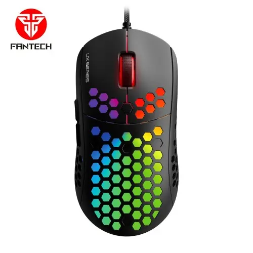 Fantech Hive UX2 RGB Wired Gaming Mouse Black