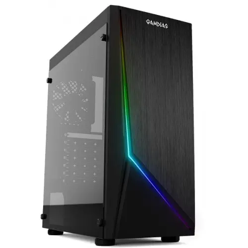[0008651] Gamdias ARGUS E1 RGB Mid Tower Gaming Case