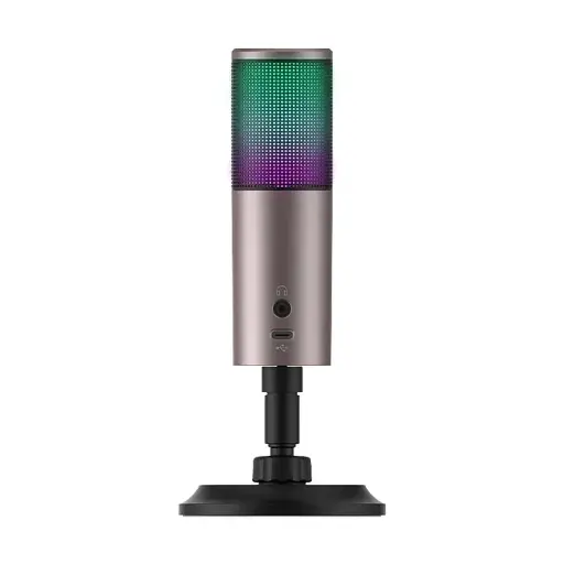 [02856] HAVIT GK61 RGB Black-Ochre Recording Live Microphone 