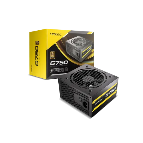 [0007689] Antec G750 750W 80 Plus Gold Semi Modular Power Supply