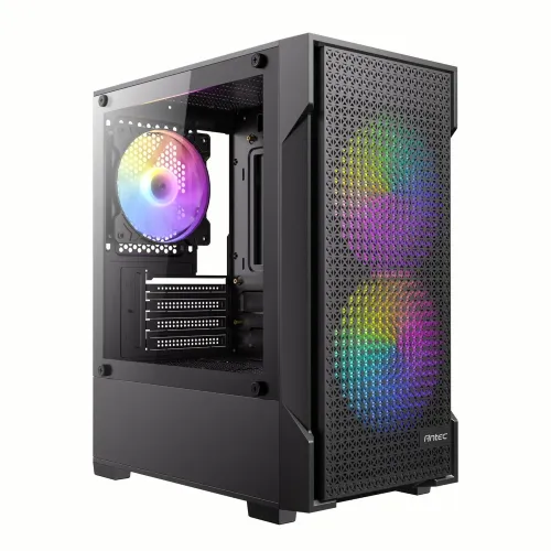 [0007698] Antec VX100M ARGB M-ATX Mini Tower Mini Tower Gaming Casing