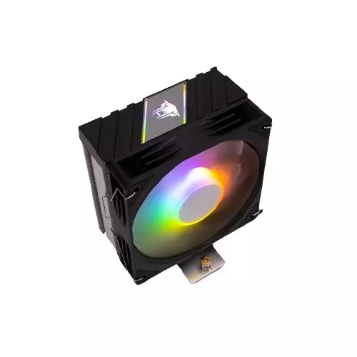Jungle Leopard K400 RGB 120mm CPU Cooler (Black) 