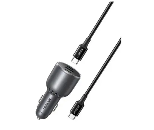 [0007822] UGREEN 55511 130W 3-Port Fast Car Charger with 100W Cable
