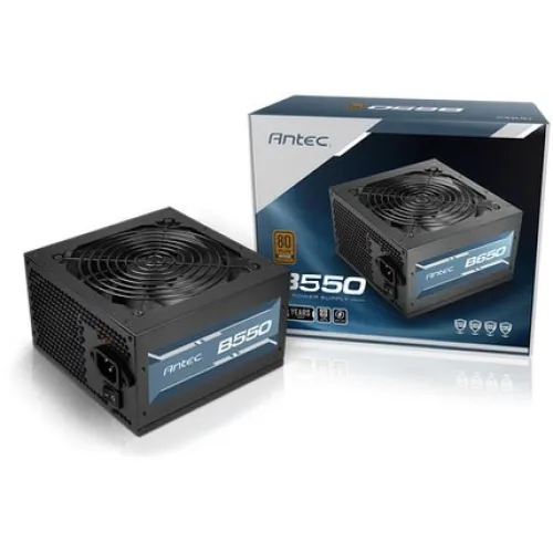 [0007889] Antec B Series B550 550W 80+ Bronze Non-Modular Power Supply 