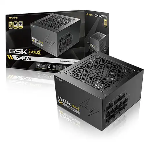 [0007886] Antec GSK ATX3.1 750W 80 Plus Gold Full Modular Power Supply 