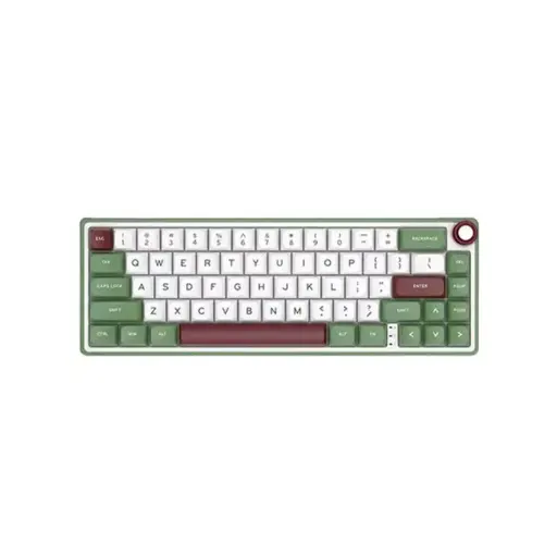 [0007892] Royal Kludge RK R65 Wired RGB Chartreuse Switch Mechanical Gaming Keyboard (Greensand) 