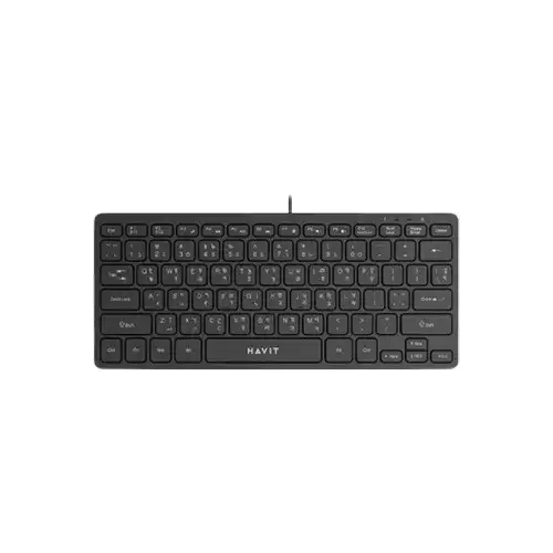 [0007912] Havit KB249 79 Keys USB Wired Mini Keyboard